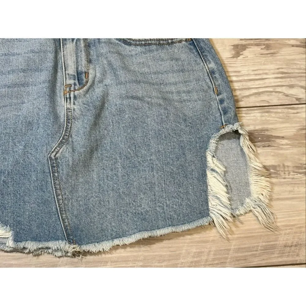 Cello ladies mini jean skirt size S